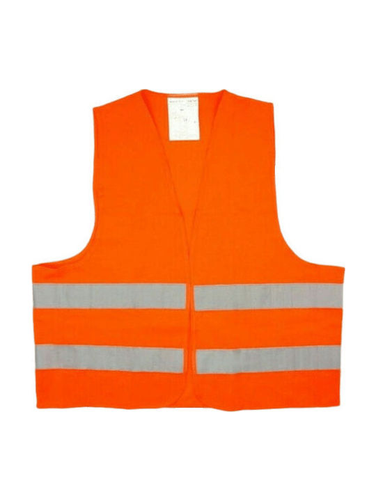 Starwork Sicherheitsweste Arbeit Φωσφοριζέ Orange