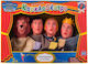 Puppet Theater Set Beauty and the Beast 9.037# Afoi Kalantzi Pc-9-037