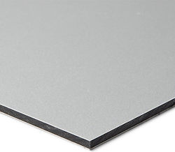 Etalbond Aluminiumpaneel 150x305x0,3cm Mattes Schwarz Hochglanz Schwarz Sonstige Wärmedämmung