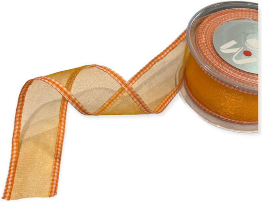 Markas Κορδέλα Οργαντέ Γαζί 38mmx9m Orange 48362