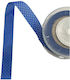 Markas Κορδέλα Μονής Όψης Πουά 25mmx18m Blue White 48381