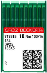 Groz-beckert Professionelle Nähmaschinennadeln Nähausstattung 134 Dp X 5 135 X 5 100/16