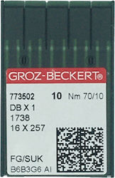 Professional Sewing Machine Needles Groz-beckert Db X 1 1738 16 X 257 70/10