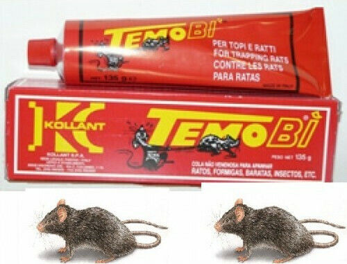 Temovi Glue Tube 135g Mice Rats The Most Powerful & Effective