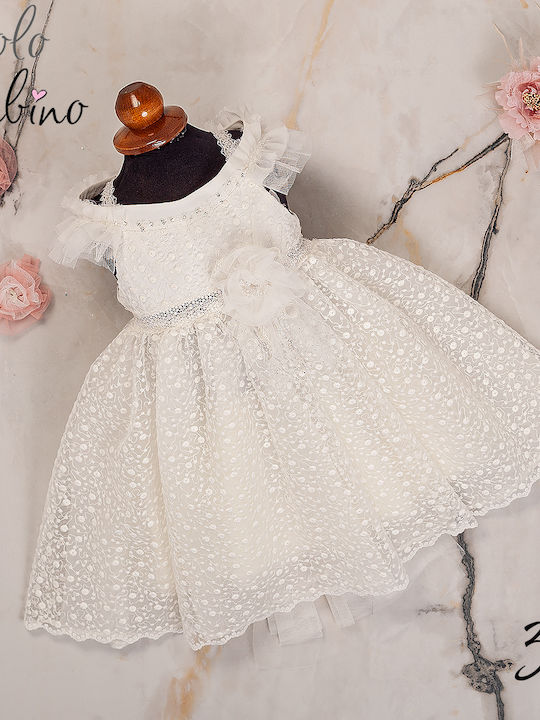 Piccolo Bambino Baptism Dress for Girls 604-37