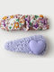 Cuoro Set Two Purple Hair Clips