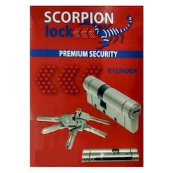 Scorpion Premium Cilindru 101mm 31-70 5 Chei Alamă 1590-cy Scorpion Premium Cilindru 101mm 31-70 5 Chei Alamă 1590-cy