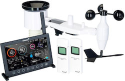 Levenhuk Wezzer Pro Lp500 Ασύρματος Μετεωρολογικός Σταθμός Ψηφιακός Επιτραπέζιος Μαύρος