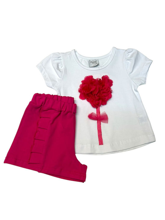 Sweet Baby Set pentru copii cu șorturi Vară 2bu...