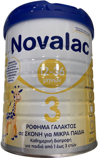 Novalac Γάλα σε Σκόνη 3 για 12+ Μηνών 800gr