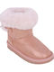 Kids Pink Ankle Boots