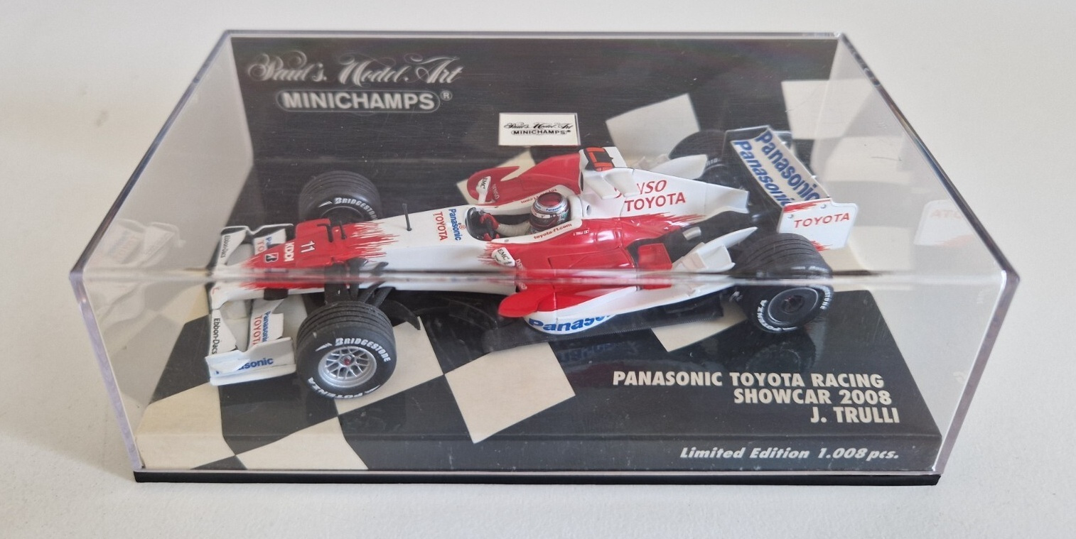 【特注】TOYOTA TF109 J.Trulli Jarno Trulli (Toyota TF109), race, 2009 Abu Dhabi GP