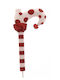 Elf Foot Branch Red White H61cm