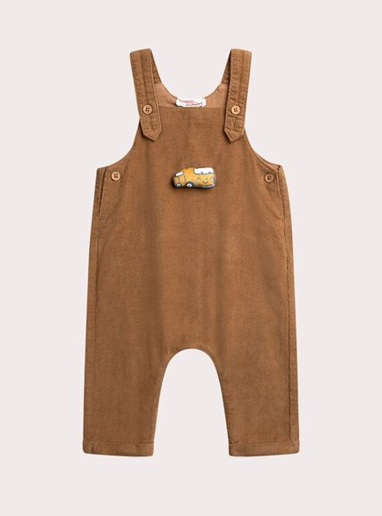 Dpam Kids' Corduroy Overall Brown 25WG10O1SAL