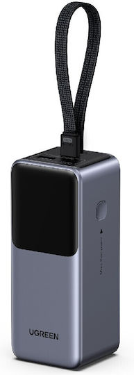 Ugreen PB723 Power Bank 20000mAh 130W με Θύρα USB-A και Θύρα USB-C Power Delivery Γκρι