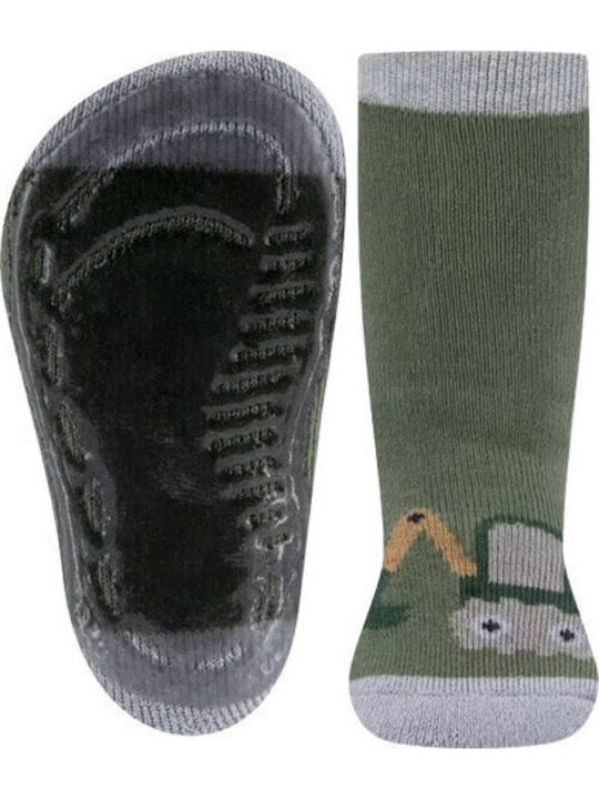 Ewers Kinder Haussocken Khaki