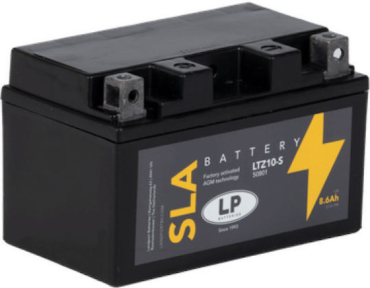 LP Batteries Κλειστού Τύπου Μπαταρία Μοτοσυκλέτας YTZ10S με Χωρητικότητα 8.6Ah