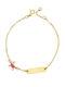 Savvas Design Kinderarmband ID aus Gold