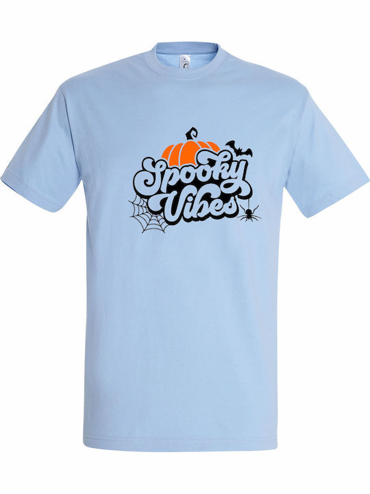 Unisex T-shirt Spooky Vibes Halloween Vibes Sky...