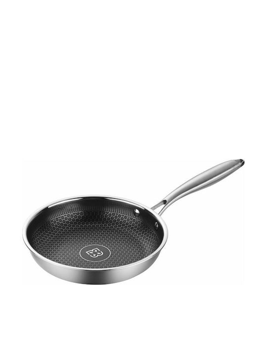 Edenberg Pan made of Stainless Steel with Non-S...