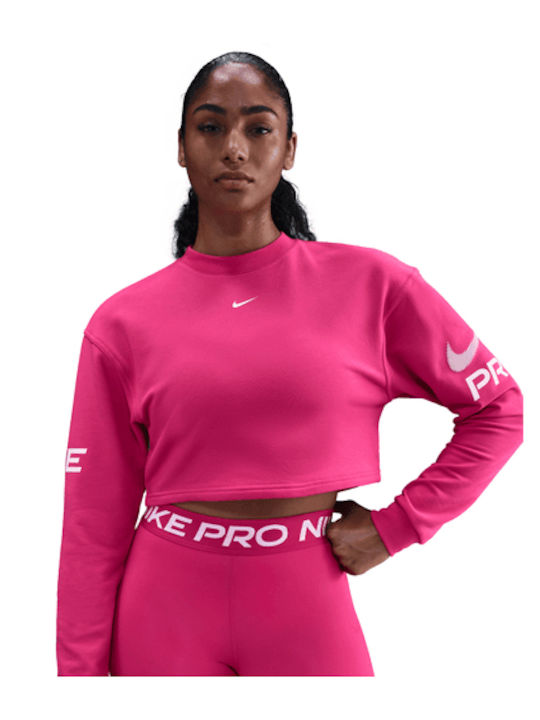 Nike Damen Sport Bluse Dri-Fit Rosa