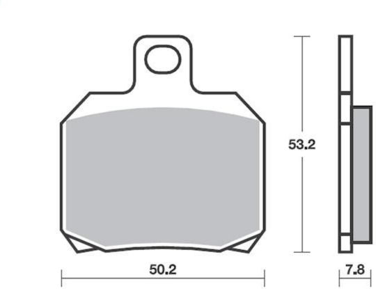 Мотоциклетни Накладки Предни X9 125 Evo 01-03 Бевърли 400 08-11 500 Fa266 Suprema