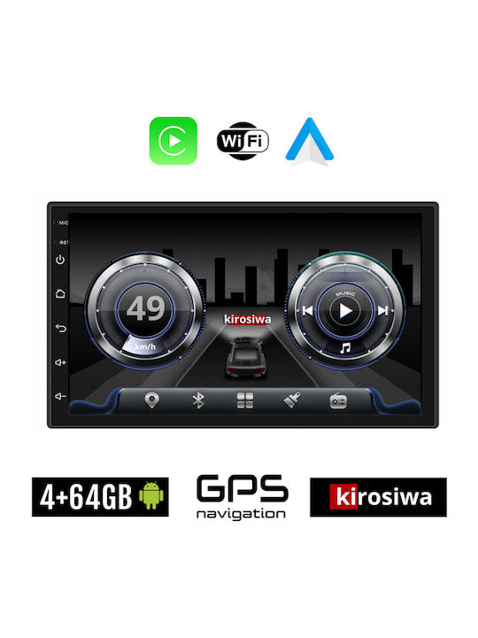 Kirosiwa Ηχοσύστημα Αυτοκινήτου για Suzuki Jimny 2005-2019 (Bluetooth/USB/WiFi/GPS) με Οθόνη Αφής 7"