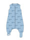 Baby Bliss Winter Baby Sleeping Bag with Legs 2.5 Tog Light Blue