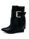 Women's Ankle Boots Platform Black