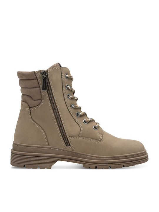 Tamaris Leather Women's Ankle Boots Brown