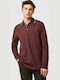 Polo Bluse Mahogany