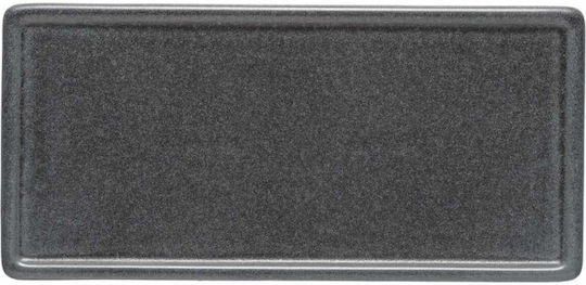 Costa Nova Farfurie joasă Rectangular Ceramică Negru 26cm