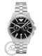 Emporio Armani Men's Watch 42mm Chronograph Battery with Silver Metal Bracelet