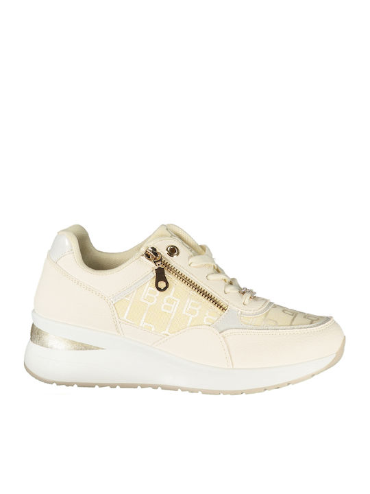 Adidași Flatform Pentru Femei Albi
