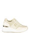 Adidași Flatforms Pentru Femei Bej