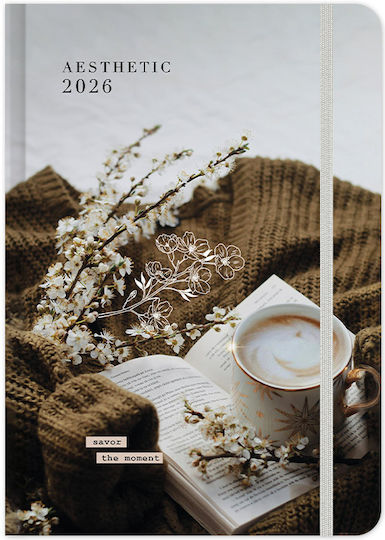 Ημερολογιο Ημερησιο 2026 Adbook 12x17cm Aesthetic A 3425