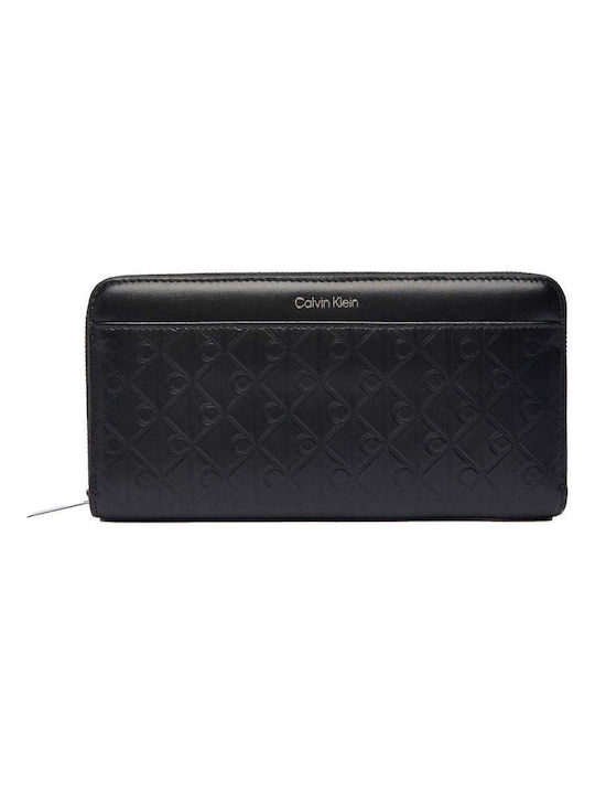 Calvin Klein Embled Aop Emboss Large Women's Wa...