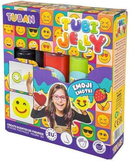 Tuban Jelly Emoticon Tubes Set 3 Colors