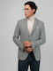 Men's Winter Suit Jacket Slim Fit Olive/Beige