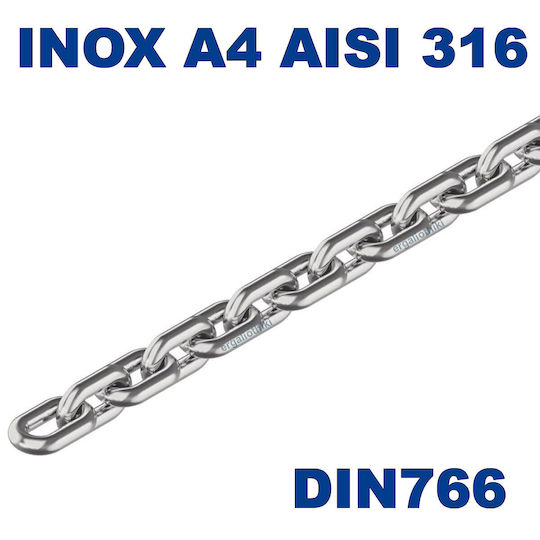 Inox Boat Chain 1m