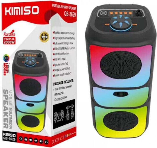 Kimiso Boxă QS-3629 813263 Neagră