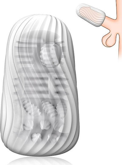 Smd Lila Egg Masturbator 3d Texturat Realist Vagin Alb