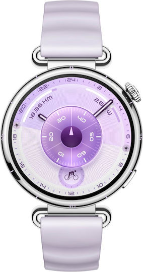 Huawei Watch GT 6 Stainless Steel 41mm Waterproof with Heart Rate Monitor (Purple)