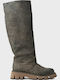 Damenstiefel Braun