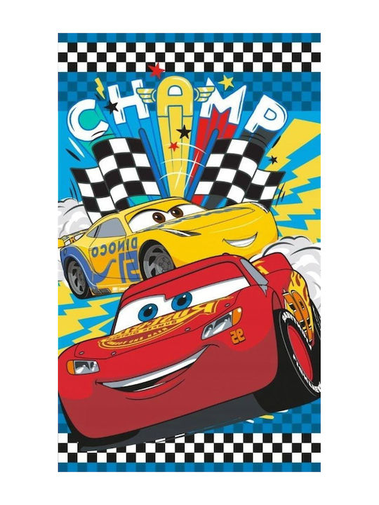 Disney Βρεφική Πετσέτα Σώματος Cars Πολύχρωμη 30x50cm
