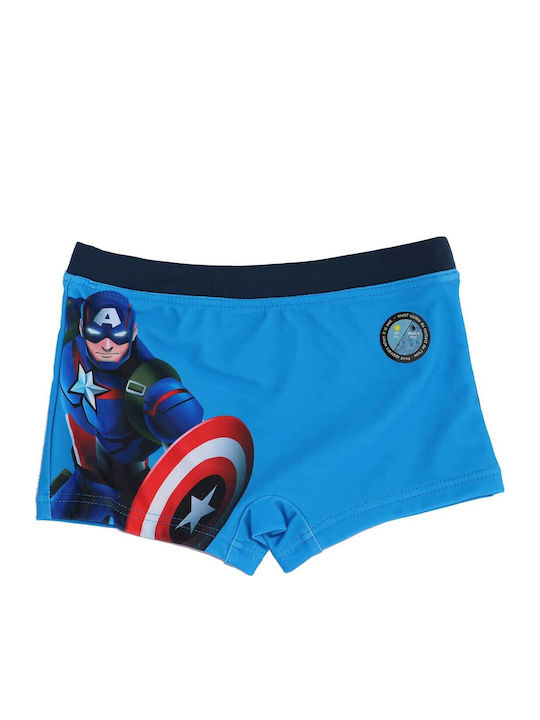 Marvel Kinder Badeanzug Badeshorts Light Blue