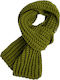 Women's Knitted Scarf Green