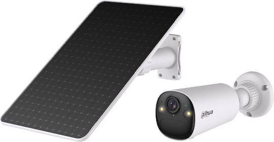 Dahua KIT/BF4CP-4G-0210B-XL/M0508 IP Cameră de Supraveghere Full HD+ 4MP Rezistentă la apă Pe baterii cu Comunicare Bidirecțională și Lentilă 2.1mm