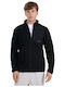 Men's Fleece Cardigan Black