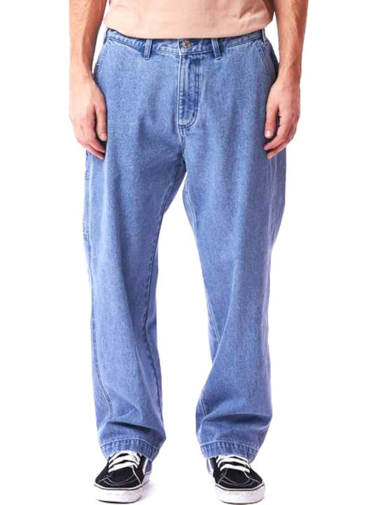 Men's Jeans Pants with Relaxed Fit Light Indigo
